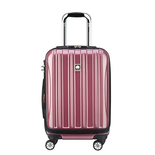 Delsey Luggage Helium Aero International Carry On Expandable Spinner Trolley, Peony