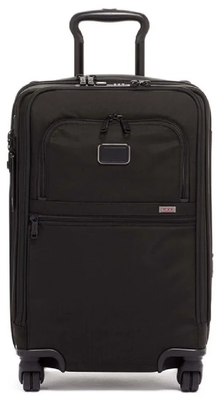 Alpha 3 International Office 4 Wheeled Carry-On -  Black