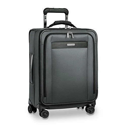 Briggs & Riley Transcend Wide Carry-On Expandable Spinner, Slate