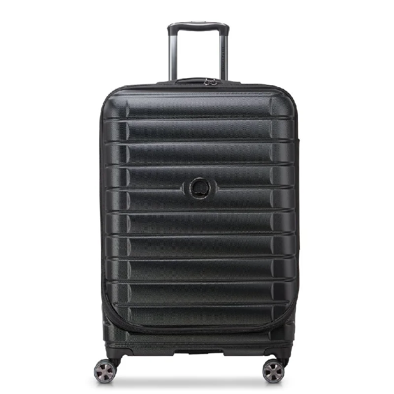 Delsey Shadow 75cm Top Loader Large Luggage - Black