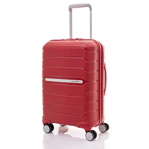 Samsonite Octolite Spinner Carry-On Luggage Large Red Suitcase