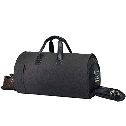 Garment Bag Duffel Luggage Oversized Waterproof,Suit/Blazer Bags/Carry-Garment/Travel/Weekend (Black) ¡­