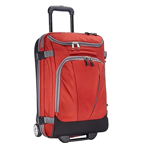 eBags TLS Mother Lode Mini 21" Wheeled Duffel Bag Luggage - Carry-On - (Sinful Red)