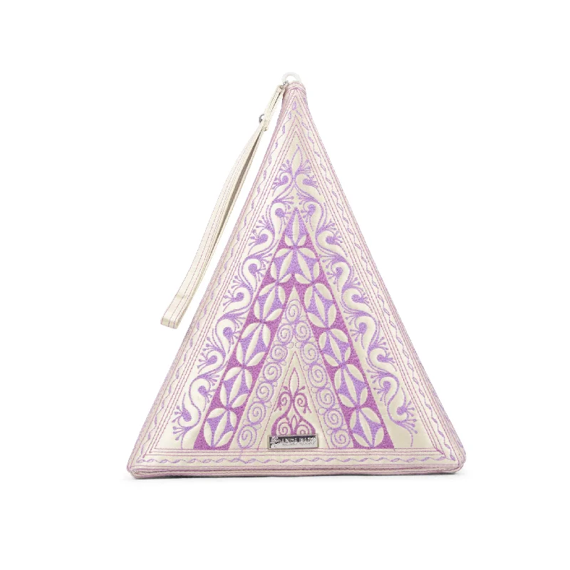 Harum Pyramid Clutch