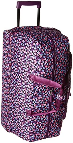 Vera Bradley Women'S Large Wheeled Duffel, Berry Burst