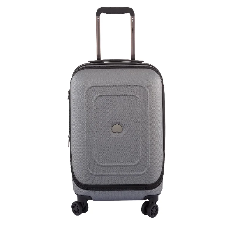 DELSEY Paris Luggage Cruise Lite Hardside 19" Intl. Carry on Exp. Spinner Trolley, Platinum