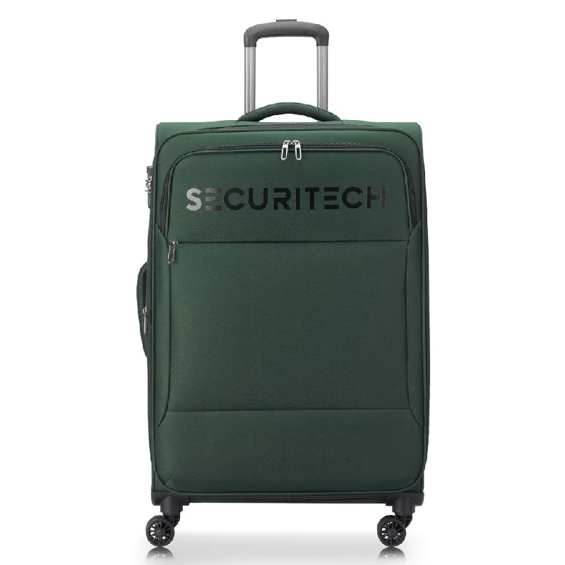 Securitech By Delsey Vanguard 76cm Large Exp Softsided Luggage - Green