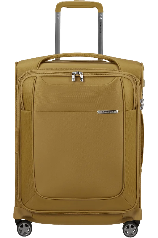 D'LITE 55cm Spinner Expandable (4 wheels) - Mustard Yellow