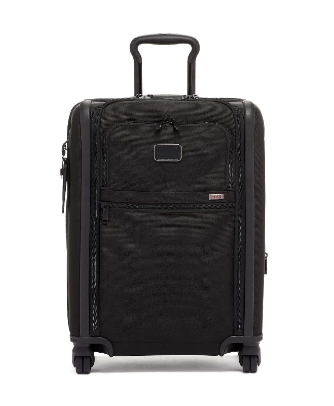 Alpha 3 Continental Dual Access 4 Wheeled Carry-On - Black