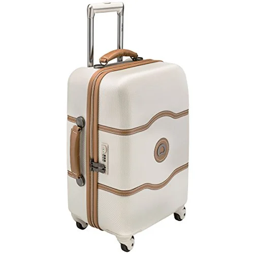 Delsey Luggage Chatelet 21 Inch Carry-On Spinner (One size, Gold)